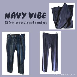 XL/Size 16 Bundle of 3 Stretchy Pants/Jeans